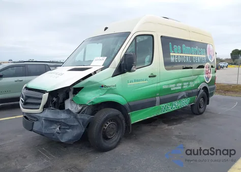 2016 Mercedes-Benz Sprinter 2500 Normal Roof from USA, damaged, VIN WDZPE7DD1GP295648